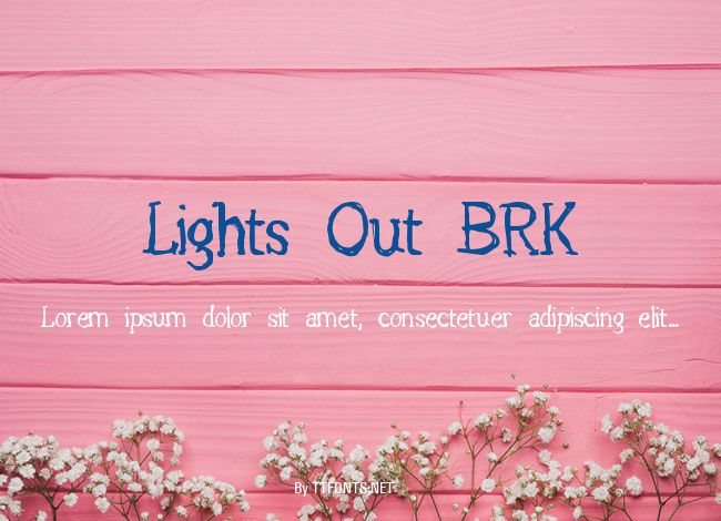 Lights Out BRK example